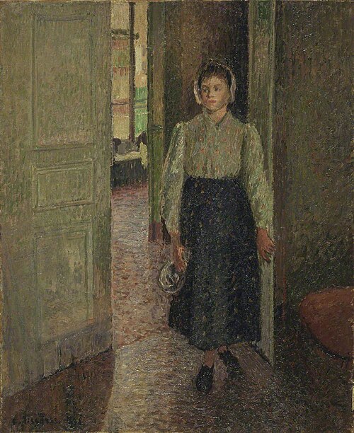 La Petite Bonne dite «la Rosa», 1896, Camille Pissarro