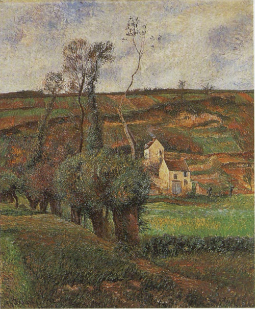 La côte Lézard à Pontoise, 1882, Camille Pissarro