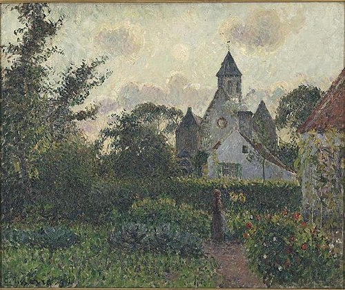 Église de Knocke, 1894, Camille Pissarro
