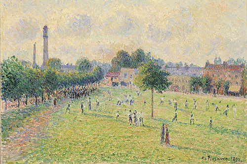 Kew Greens, 1892, Camille Pissarro