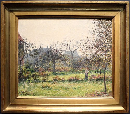 Soleil du matin, automne, 1897, Camille Pissarro