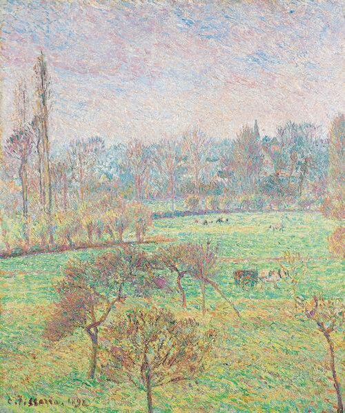 AppleTrees at Éragny, Autumn, 1892, Camille Pissarro