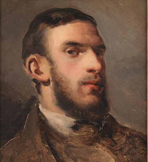 Autoportrait, 1857, Camille Pissarro