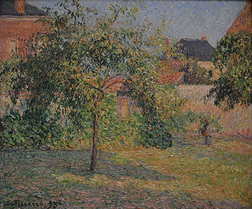 Pommier dans le pré, Éragny, 1893, Camille Pissarro