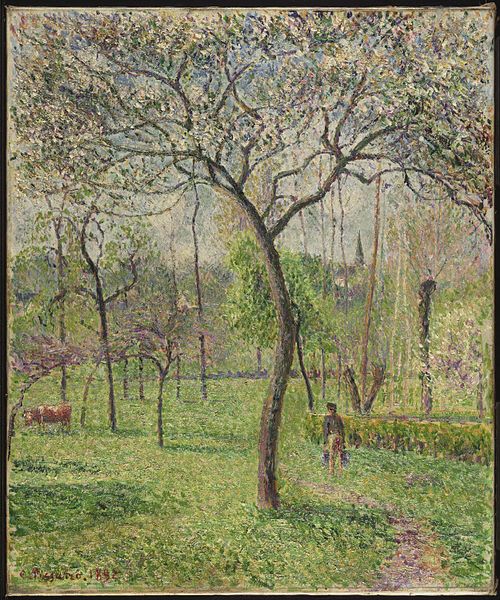 Landscape (Orchard), 1892, Camille Pissarro
