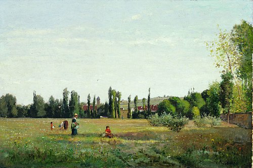 La Varenne Saint Hilaire, 1863, Camille Pissarro