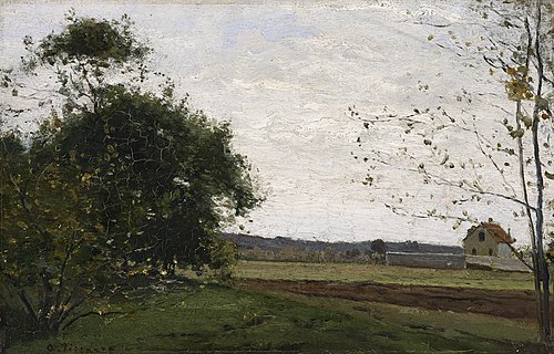 Paysage, 1864, Camille Pissarro