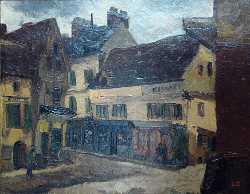 A Place in La Roche-Guyon, 1865, Camille Pissarro