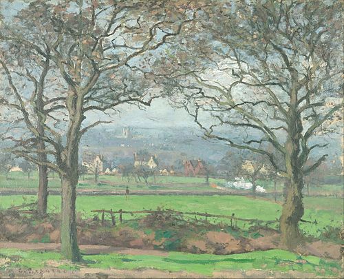 Near Sydenham Hill, 1871, Camille Pissarro