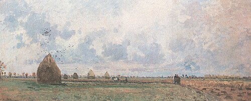 L´Automme, 1872, Camille Pissarro