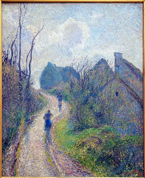 Sente de la Ravinière à Osny, 1883, Camille Pissarro