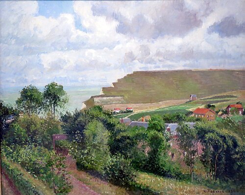 Vue de Berneval, 1900, Camille Pissarro