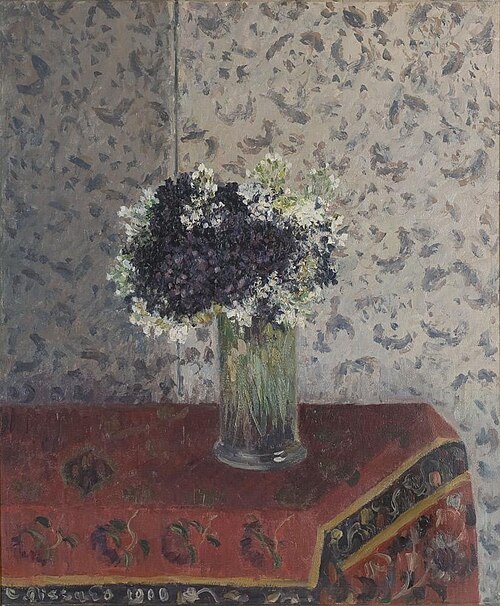 Bouquet of Violets, 1900, Camille Pissarro