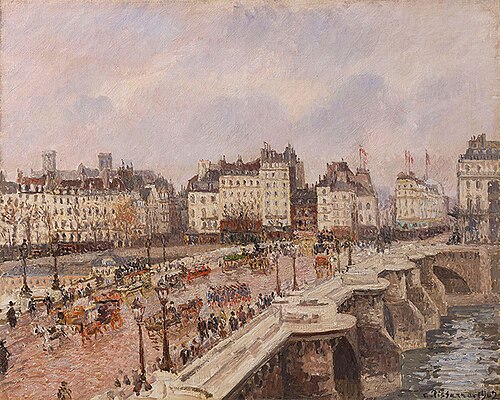The Pont-Neuf, 1902, Camille Pissarro