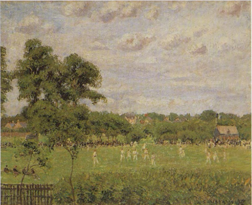Cricket à Bedford Park, Londres, 1897, Camille Pissarro