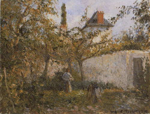 Jardin potager et verger, Pontoise, 1878, Camille Pissarro