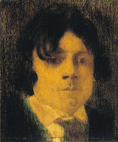 Portrait de jeune homme, 1909, Joseph Stella