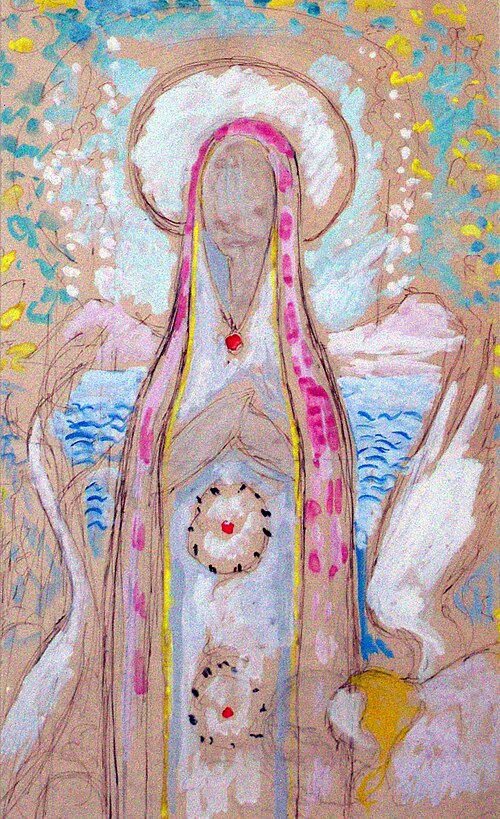 Madonna, 1920, Joseph Stella