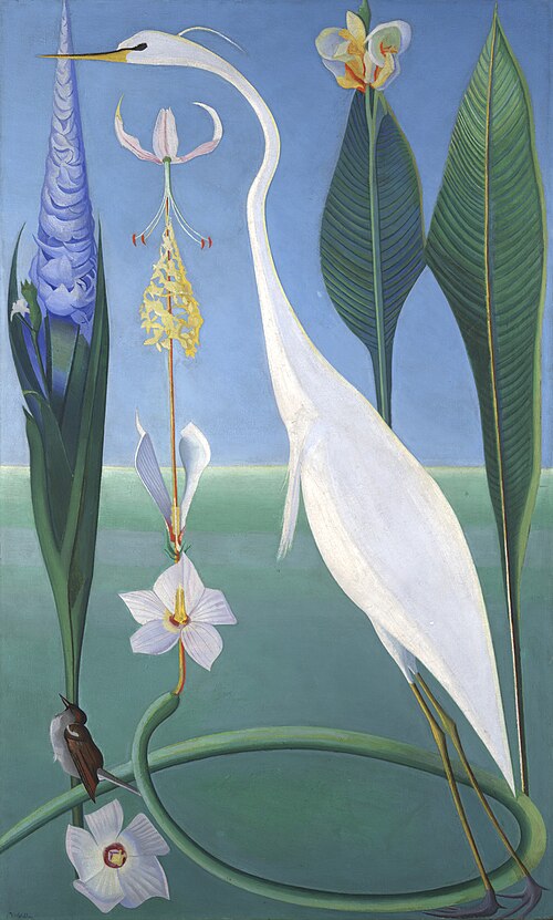 The White Heron, 1919, Joseph Stella