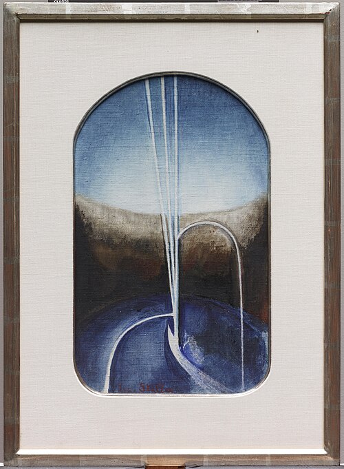 Song of the Nightingale, 1917, Joseph Stella