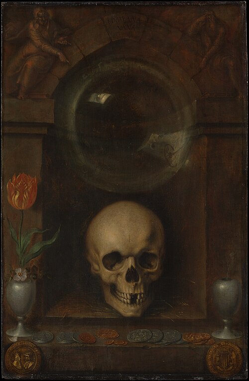 Vanitas Still Life, 1603, Jacob de Gheyn II