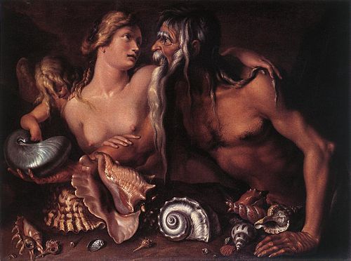 Neptune and Amphitrite, 1610, Jacob de Gheyn II