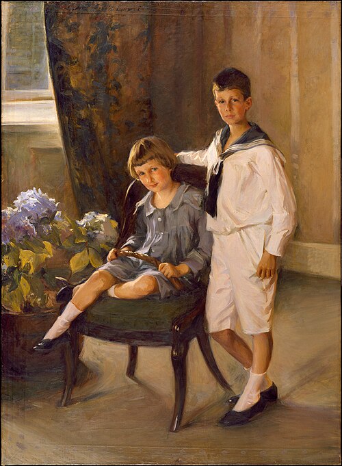 The Brothers, 1909, Lydia Field Emmet