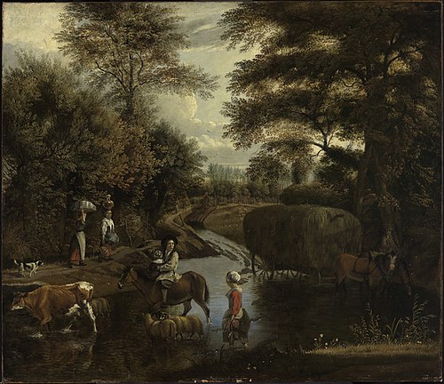 The ford, 1685, Jan Siberechts