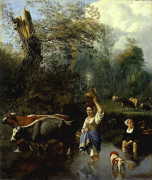 The ford, 1670, Jan Siberechts