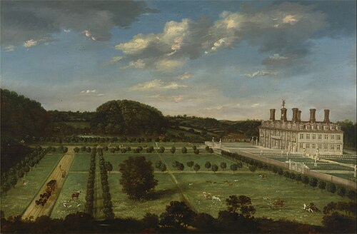 A View of Bayhall, Pembury, Kent, 1675, Jan Siberechts