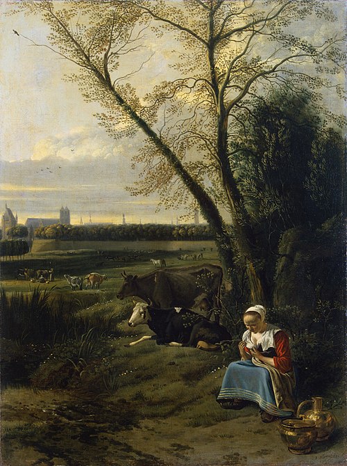 Shepherdess, 1666, Jan Siberechts