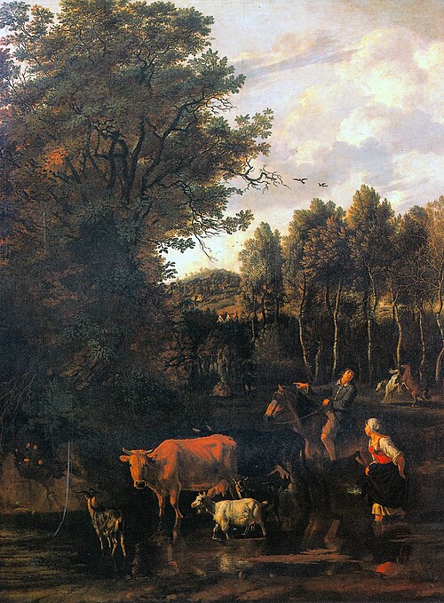 Crossing a Ford, 1679, Jan Siberechts