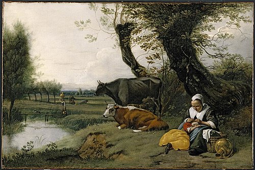 Pastoral Scene, 1668, Jan Siberechts