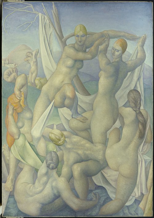 Diana at the Bath, 1922, Lorser Feitelson