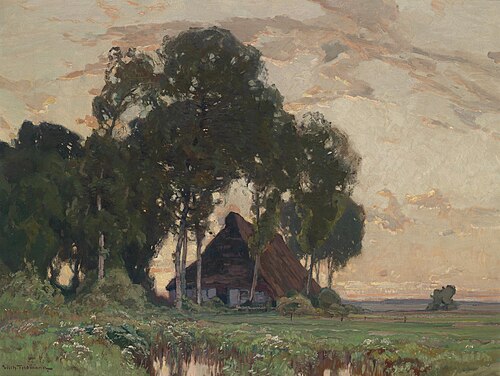 Am Rande des Moors, 1932, Wilhelm Feldmann