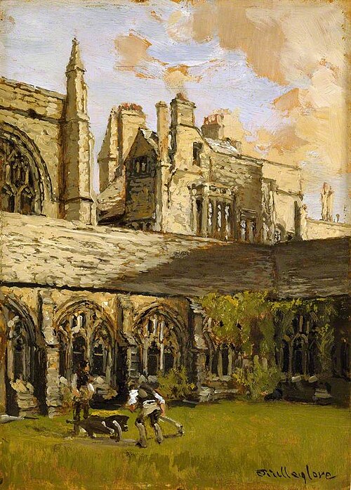 Cloisters at New College, Oxford, , John Fulleylove
