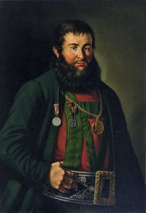 Andreas Hofer, 1839, Georg Wachter