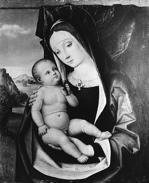 Vierge à l'Enfant, 1600, Ercole Banci