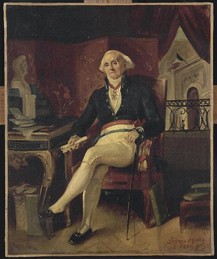 Portrait de Jean-Joseph Rousseau, , Olympe Spiers