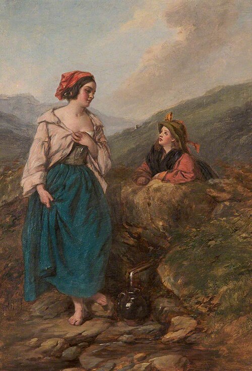 Watering Place, , Thomas Faed