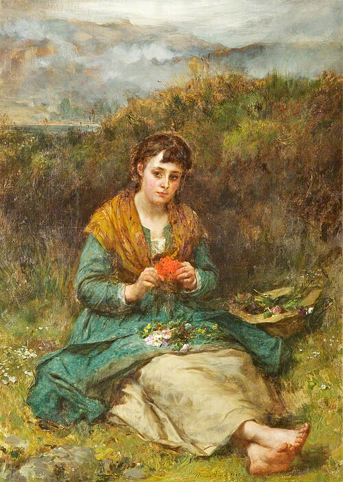 Free from Care, 1878, Thomas Faed