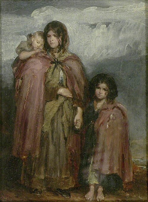 A Peasant Family, , Thomas Faed