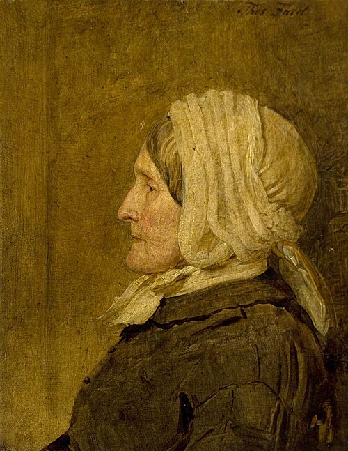 The Artist's Mother, , Thomas Faed