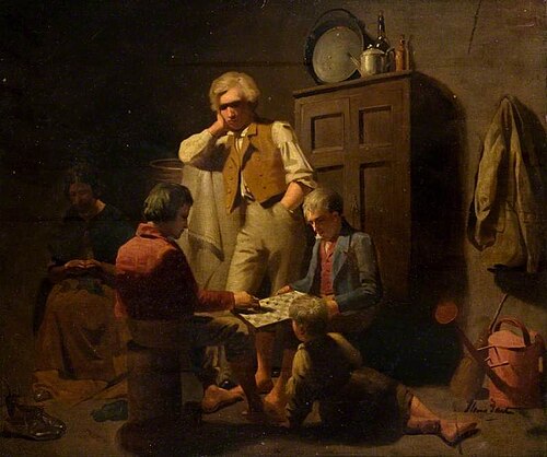 Interior with Figures, , Thomas Faed