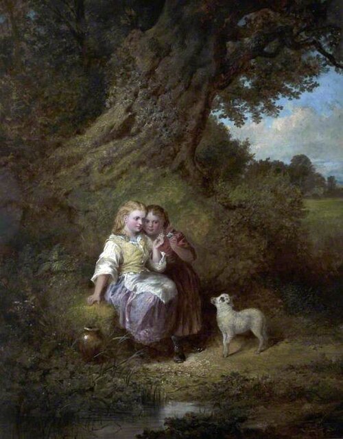 The Pet Lamb, , Thomas Faed