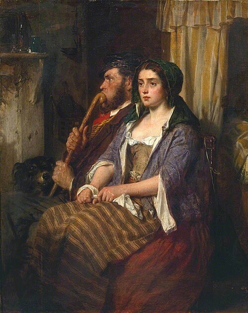 Faults on Both Sides, 1861, Thomas Faed