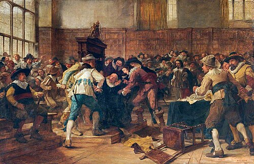 The Tumult in the House of Commons, 2nd March 1629, 1877, Andrew Carrick Gow