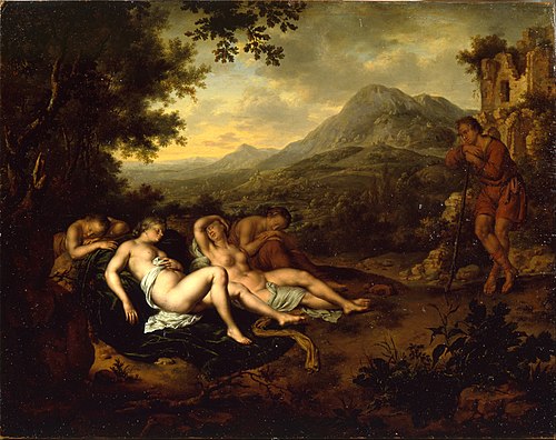 Cimon and Iphigenia, 1698, Willem van Mieris