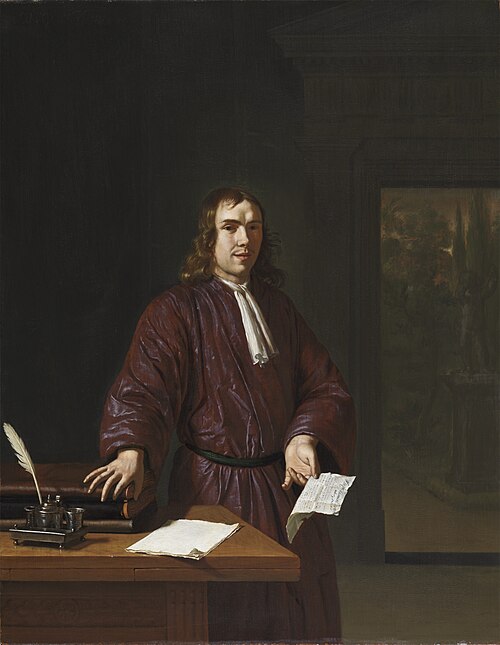 Portrait of Samuel van Acker, 1683, Willem van Mieris
