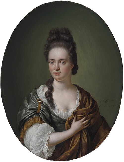 Portrait of an Elegant Woman, 1708, Willem van Mieris